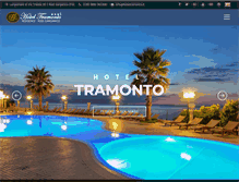 Tablet Screenshot of hoteltramonto.it